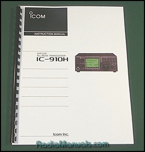 Icom IC-910H Instruction Manual - Click Image to Close